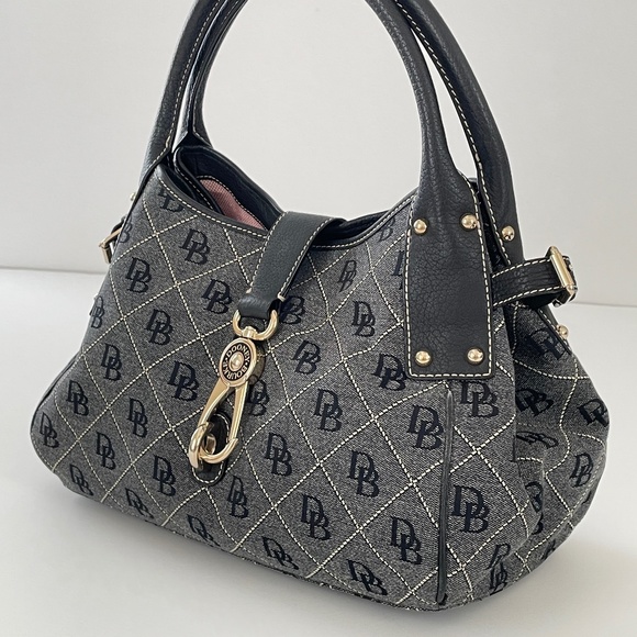 Dooney & Bourke Monogram Satchel - Picture 1 of 12